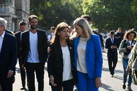 Celebrations marking the first anniversary of the Paris 2024 Olympic Games