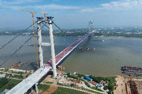 Shuangliu Yangtze River Bridge after closure - Wuhan