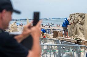 Revere Beach International Sand Sculpting Festival