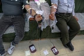 Blood Donation Campaign in Palestine