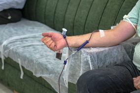 Blood Donation Campaign in Palestine