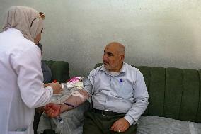 Blood Donation Campaign in Palestine