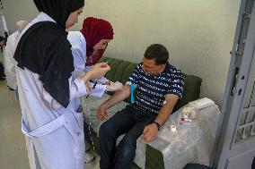 Blood Donation Campaign in Palestine