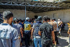 Explosion in The North of Idlib City in Syria
