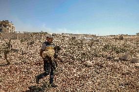 Explosion in The North of Idlib City in Syria