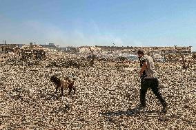 Explosion in The North of Idlib City in Syria