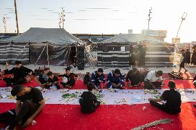 Imam Hussein religious procession - Basrah