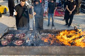 Imam Hussein religious procession - Basrah