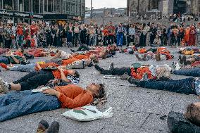 Pro Palestine Protest againt the ongoing siege and stavation of Gazans