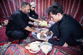 Imam Hussein religious procession - Basrah