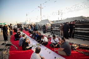 Imam Hussein religious procession - Basrah