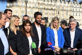 Celebrations marking the first anniversary of the Paris 2024 Olympic Games