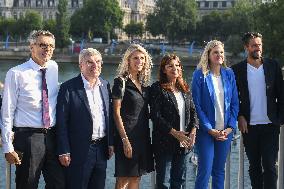 Celebrations marking the first anniversary of the Paris 2024 Olympic Games