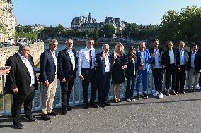 Celebrations marking the first anniversary of the Paris 2024 Olympic Games
