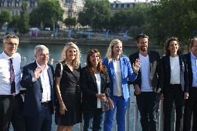Celebrations marking the first anniversary of the Paris 2024 Olympic Games