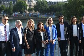 Celebrations marking the first anniversary of the Paris 2024 Olympic Games