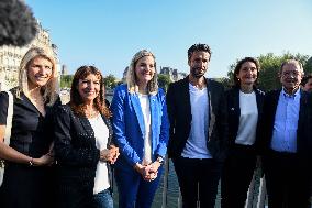 Celebrations marking the first anniversary of the Paris 2024 Olympic Games
