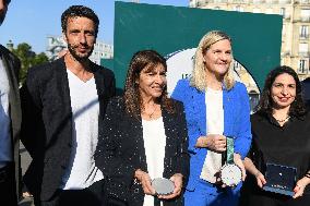 Celebrations marking the first anniversary of the Paris 2024 Olympic Games