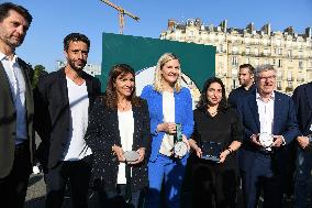 Celebrations marking the first anniversary of the Paris 2024 Olympic Games