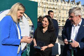 Celebrations marking the first anniversary of the Paris 2024 Olympic Games