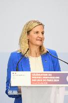 Celebrations marking the first anniversary of the Paris 2024 Olympic Games - Grand Palais