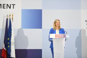 Celebrations marking the first anniversary of the Paris 2024 Olympic Games - Grand Palais