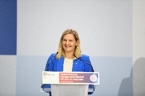 Celebrations marking the first anniversary of the Paris 2024 Olympic Games - Grand Palais