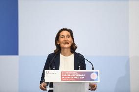 Celebrations Marking The First Anniversary Of The Paris 2024 Olympic Games - Grand Palais