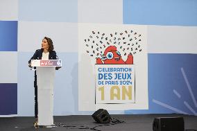 Celebrations Marking The First Anniversary Of The Paris 2024 Olympic Games - Grand Palais