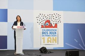 Celebrations Marking The First Anniversary Of The Paris 2024 Olympic Games - Grand Palais