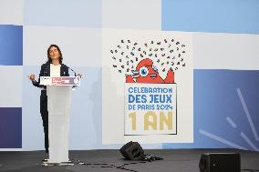 Celebrations Marking The First Anniversary Of The Paris 2024 Olympic Games - Grand Palais