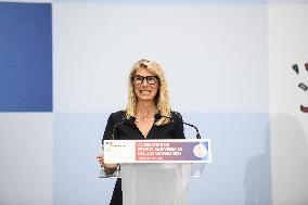 Celebrations Marking The First Anniversary Of The Paris 2024 Olympic Games - Grand Palais