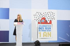 Celebrations Marking The First Anniversary Of The Paris 2024 Olympic Games - Grand Palais