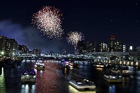 Fireworks in Tokyo