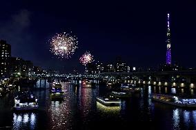 Fireworks in Tokyo