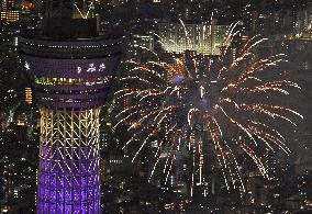 Fireworks in Tokyo