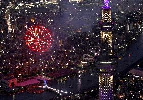 Fireworks in Tokyo