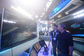 COSCO Shipping Booth at 2025 WAIC in Shanghai