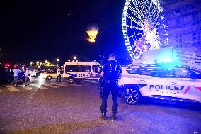 "Stop genocide in Gaza" onto the Paris 2024 Olympic cauldron - Activist arrested - Paris