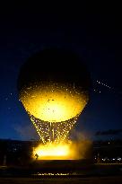 Paris 2024 Olympic cauldron