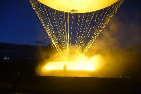 Paris 2024 Olympic cauldron