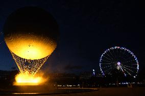 Paris 2024 Olympic cauldron