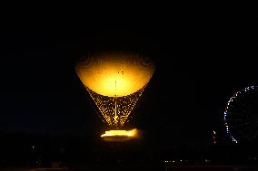 Paris 2024 Olympic cauldron