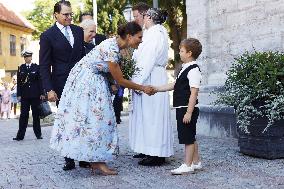 CROWN PRINCESS VICTORIA VISBY CATHEDRAL