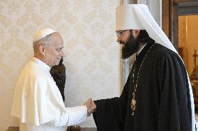 Pope Leo XIV receives His Eminence Antoni - Vatican