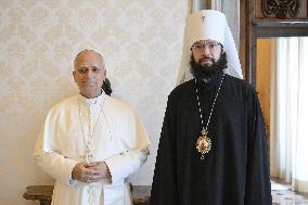 Pope Leo XIV receives His Eminence Antoni - Vatican
