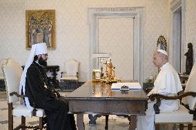 Pope Leo XIV receives His Eminence Antoni - Vatican