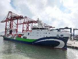 China First Deep-sea Green and Intelligent Technology Test Vessel