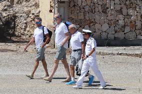 King Felipe VI sails on the Aifos - Mallorca