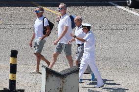 King Felipe VI sails on the Aifos - Mallorca